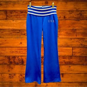 Royal Blue Embellished Lounge Pants | S